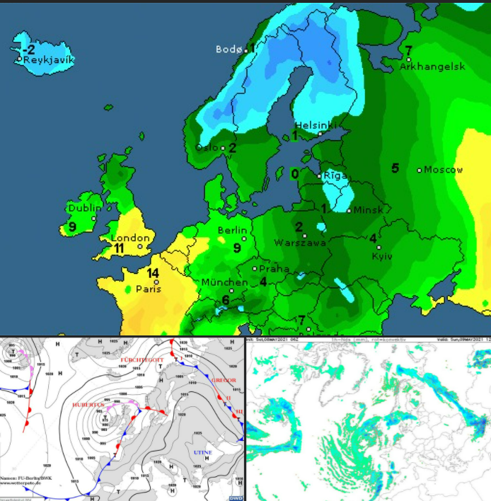 В Украину вернутся ночные заморозки и солнце — днём: погода на 9 мая 1