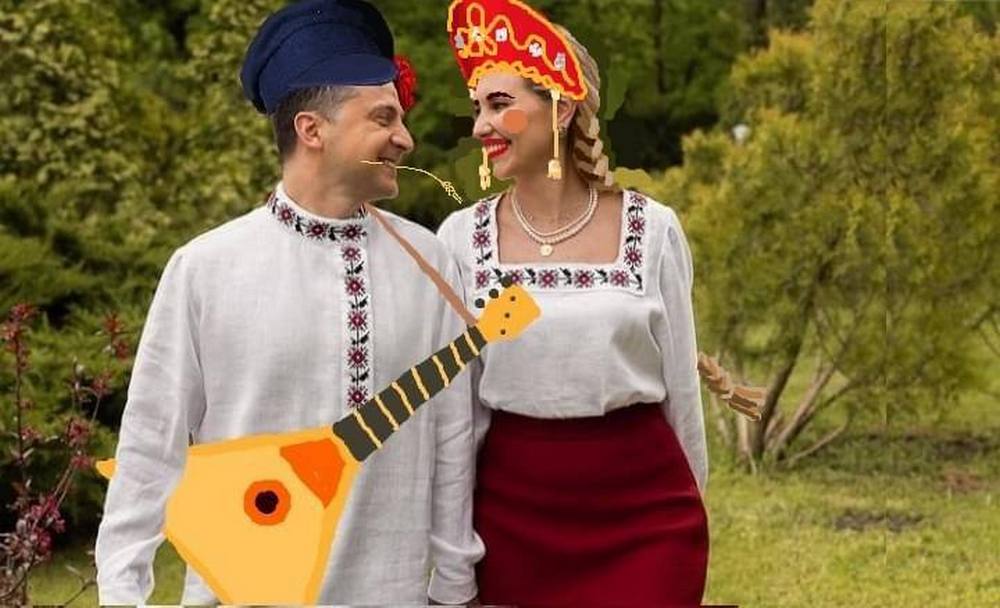 Зеленський у косоворотці: кращі меми з соціальних мереж 2