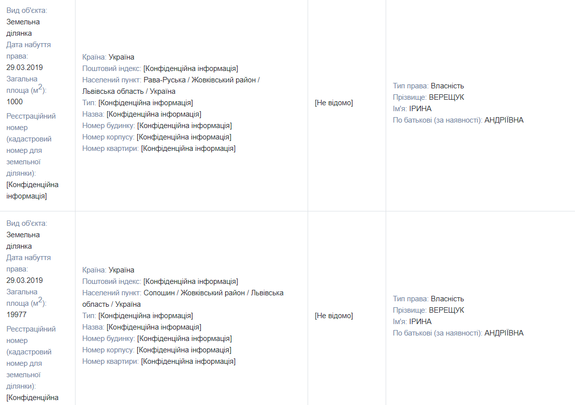 Квартиры, земли и дома: где живет и сколько зарабатывает нардепка от СН Ирина Верещук 4