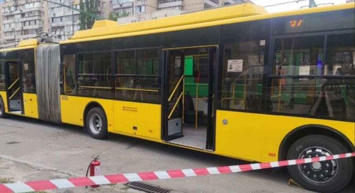 Поджигатель троллейбуса в Киеве рассказал о мотивах нападения