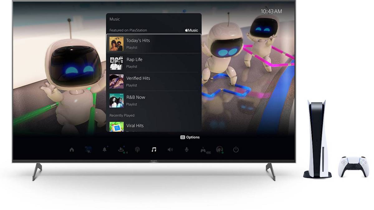 Сервіс Apple Music з'явився на PlayStation 5
