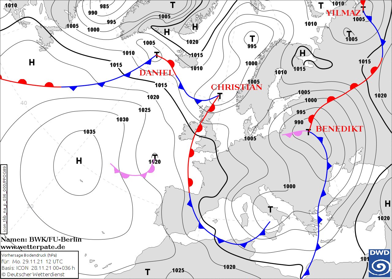 Сильный ветер и снег с дождём: в Украину идёт циклон Benedikt 2 Новости про