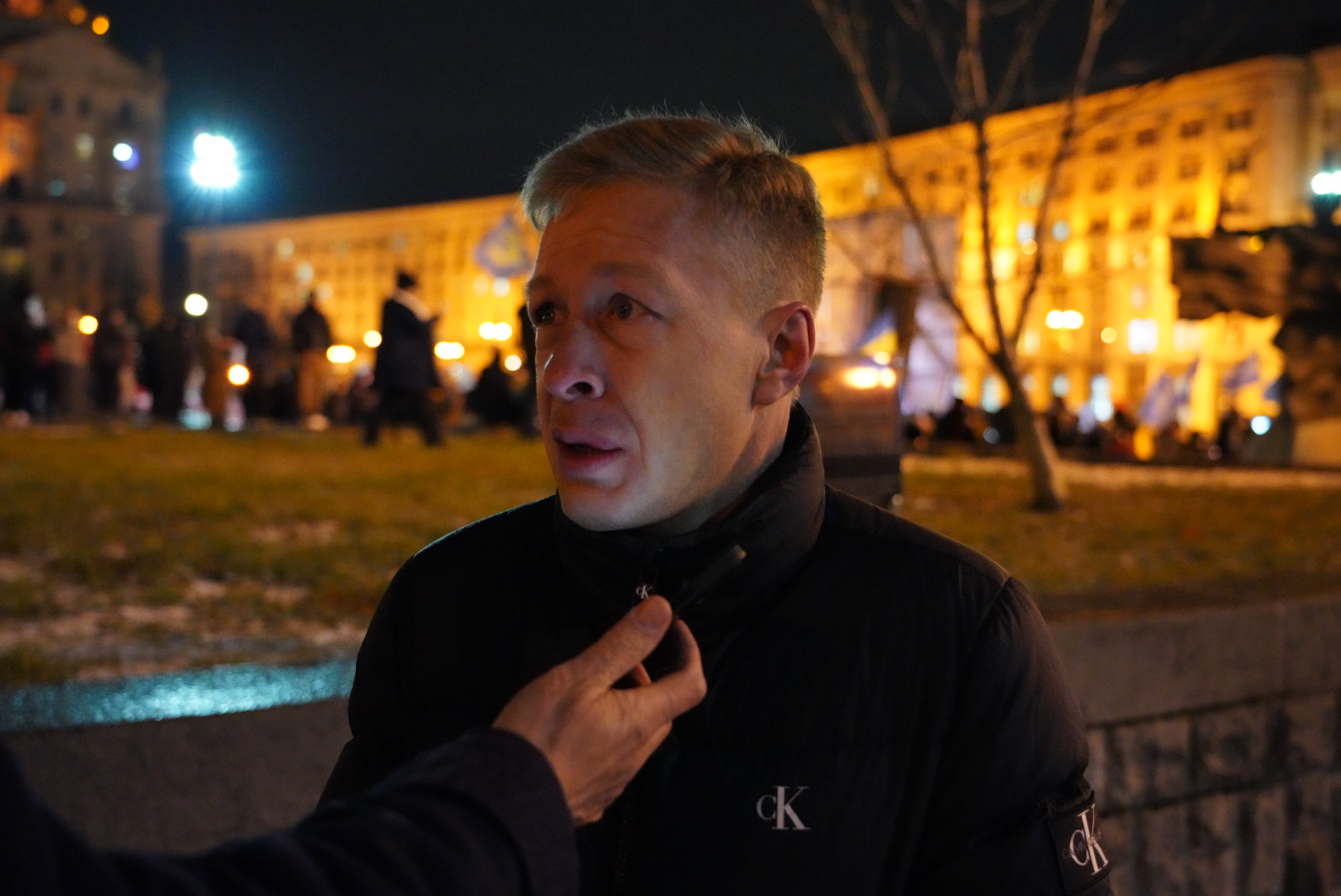 На Майдане собираются участники акции «Защитим Украину» 1