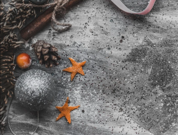 Как украсить стол на Новый год 3