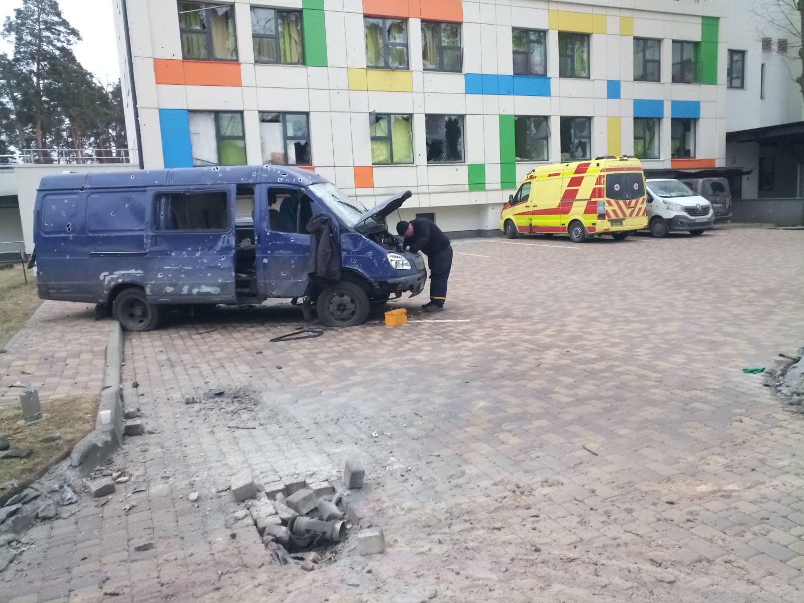 У Києві на базі 5-го пологового будинку відкрилося тимчасове відділення «Лелека» 2