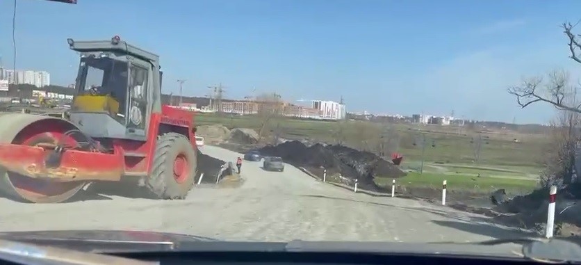 На дорозі до Ірпеня відкрився тимчасовий насипний міст