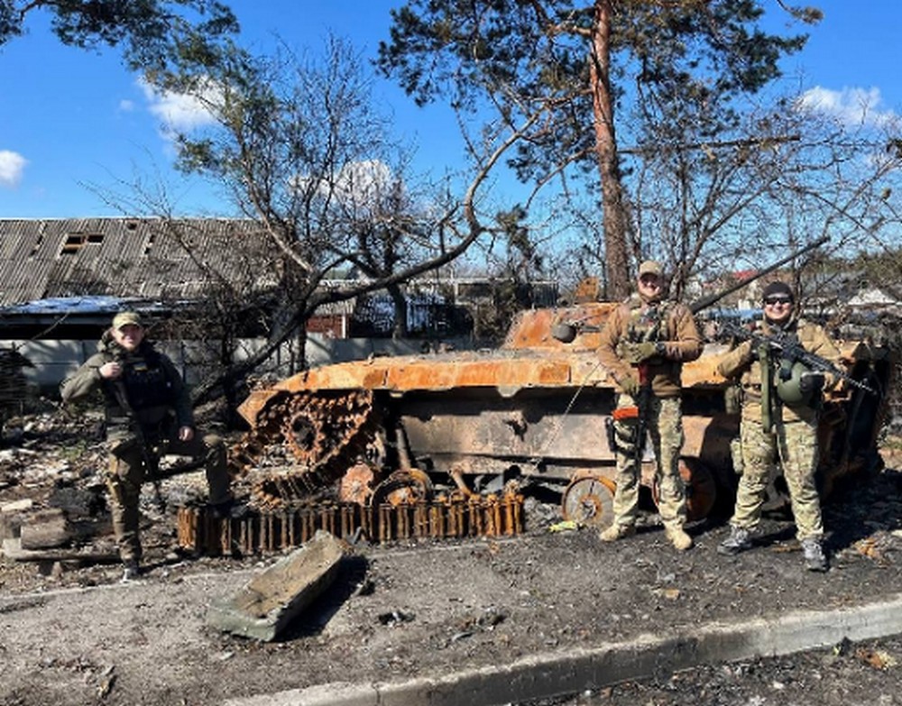 З перших днів повномасштабної війні хлопці боронили Київщину