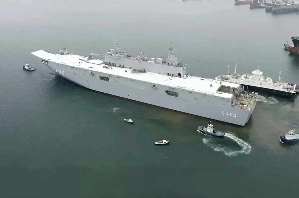 Турки створили корабель який стане носієм безпілотників Турки створили корабель який стане носієм безпілотників