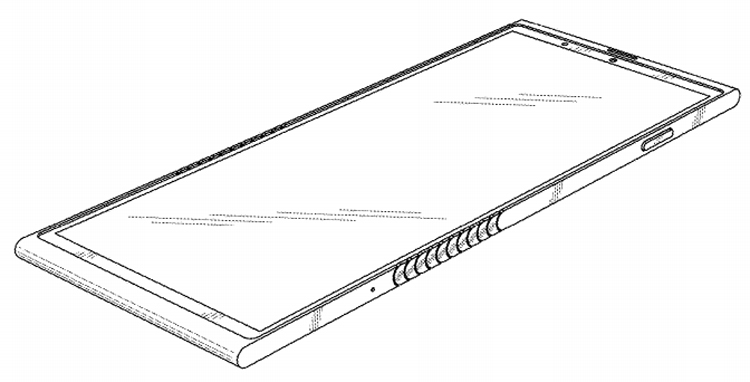 Lenovo запатентовали гибкий смартфон
