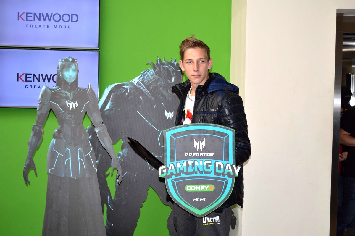 На мероприятии была фотозона