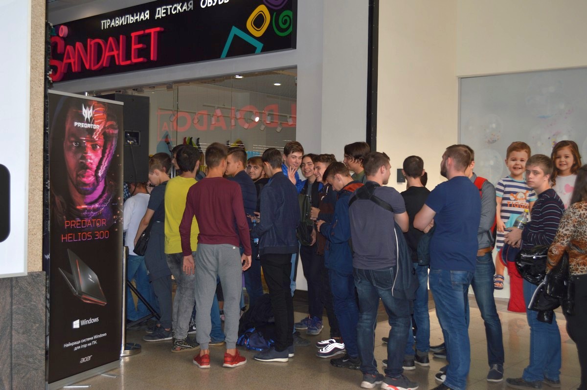 Собрался аншлаг