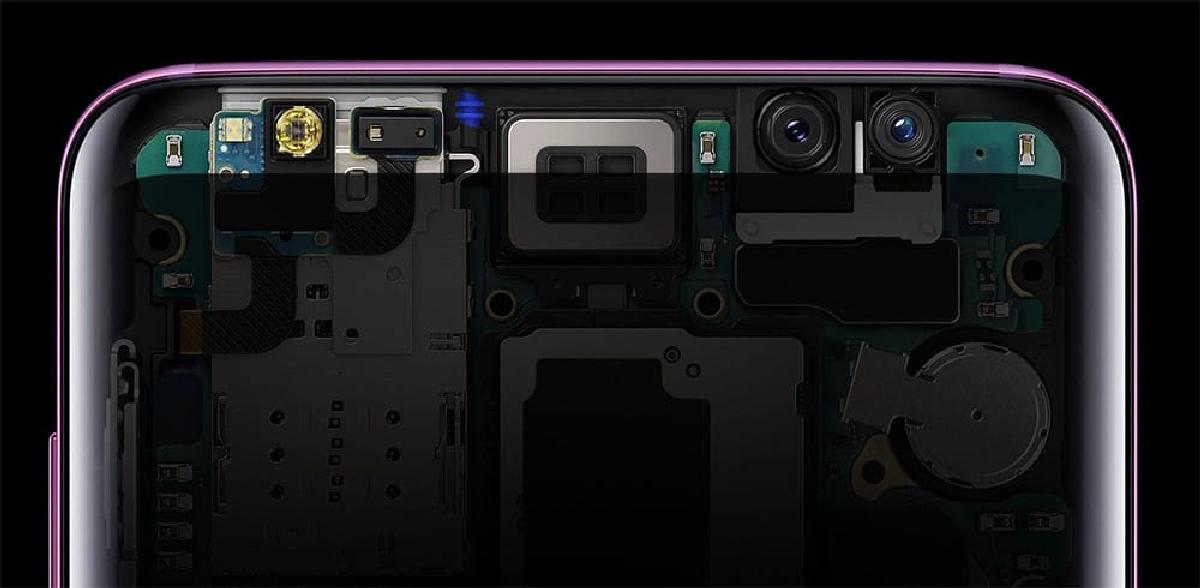 Возможно, динамики и камеру спрячут под дисплеем