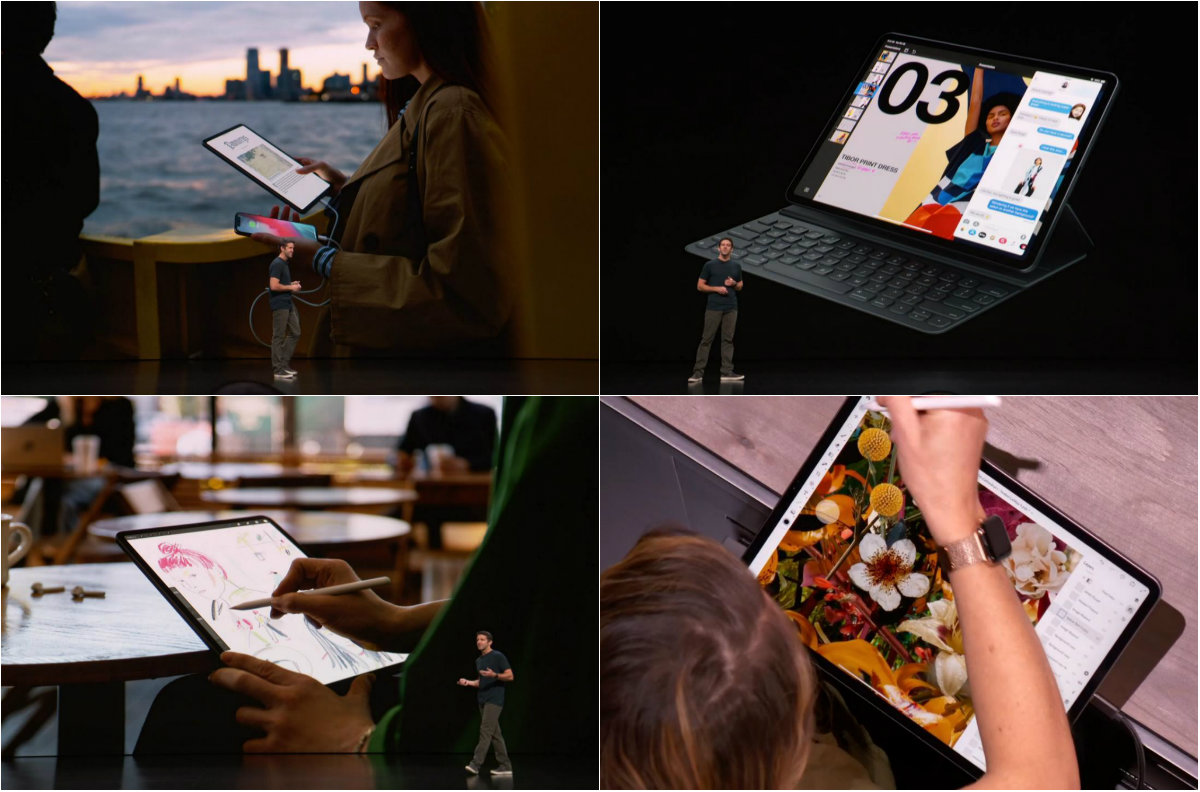 Новый планшет от Apple избавился от кнопки "Домой" и получил разъем USB-C