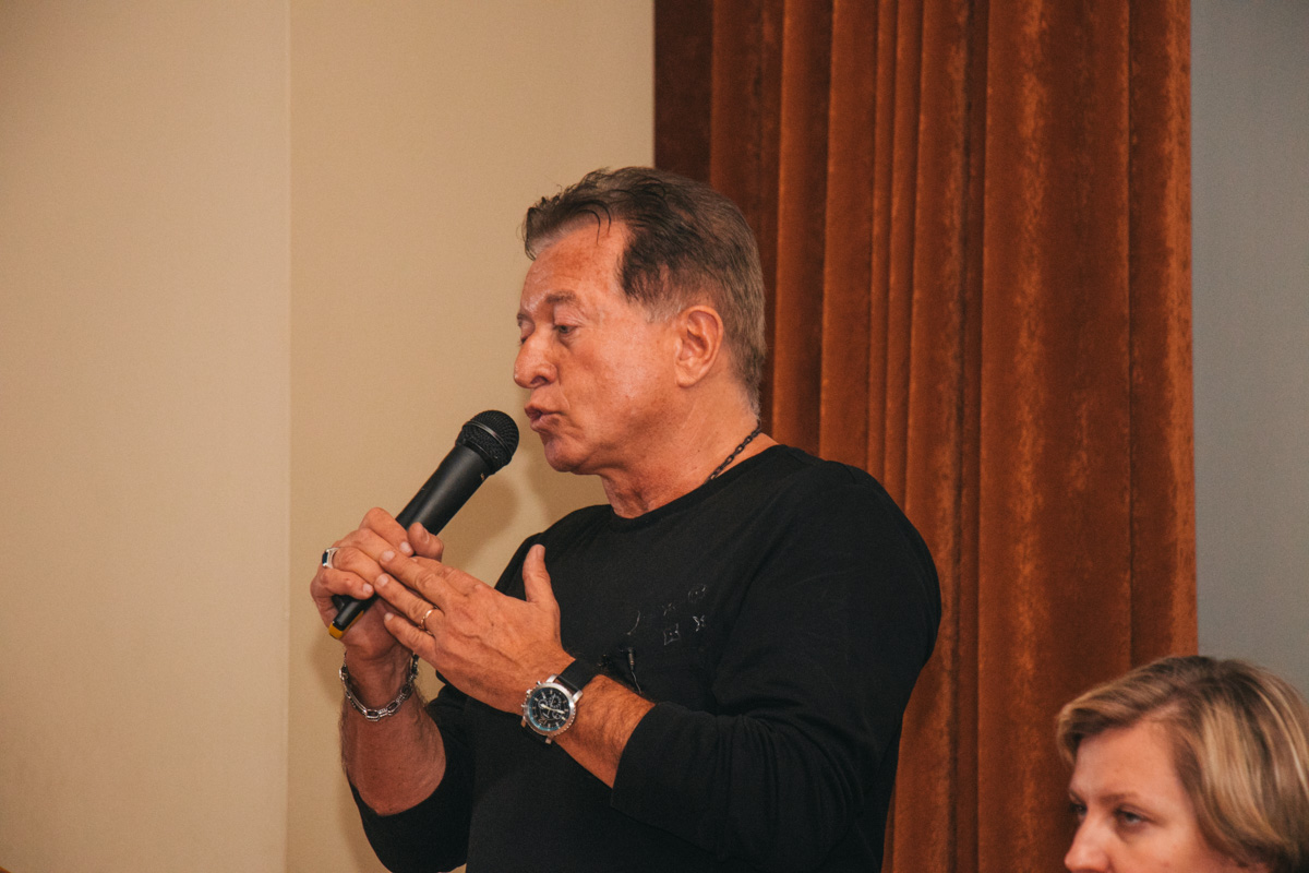 В КНУ имени Тараса Шевченко прошла открытая лекция Марка Гинзбурга