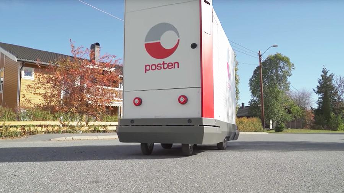 Робот-почтальон сможет доставить 100 посылок в день