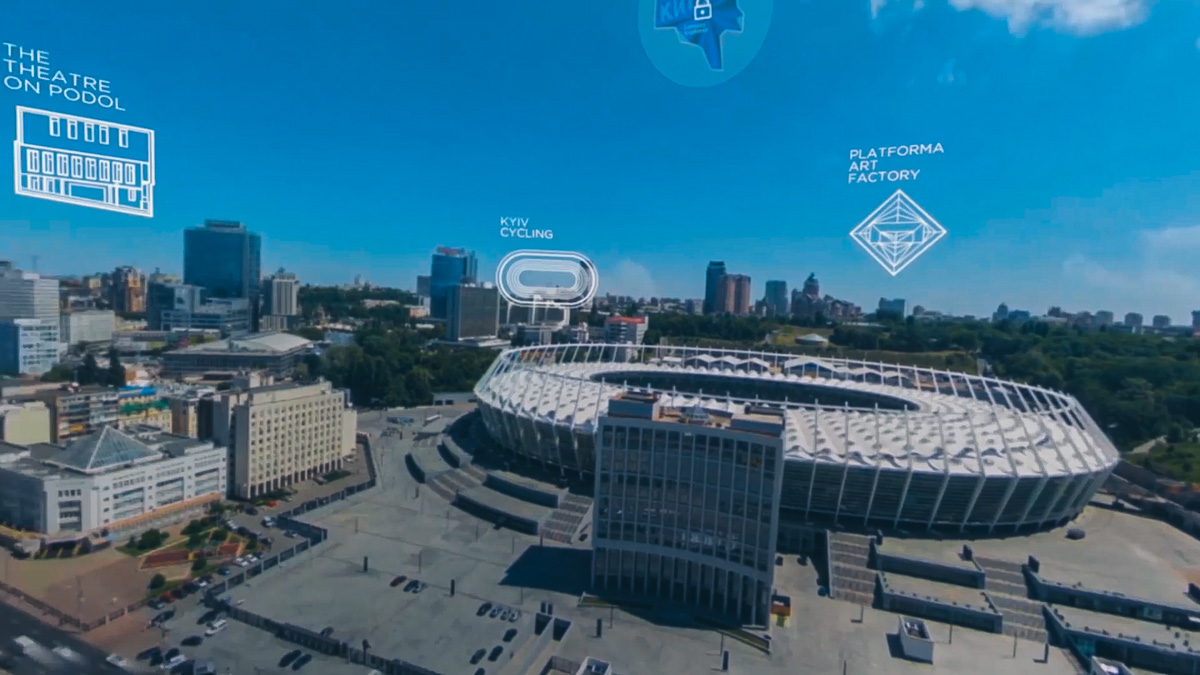 Бесплатное VR-приложение разрабатывала украинская студия Sensorama Lab