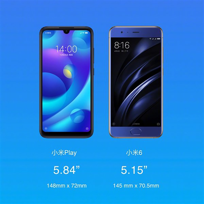 Xiaomi Mi Play первым в мире получил процессор MediaTek Helio P35