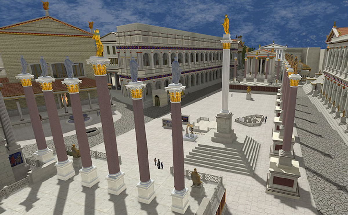 У желающих есть возможность прогуляться по улицам Вечного города