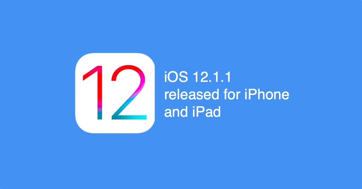 iOS12.1.1 - окончательная версия последней ОС от Apple