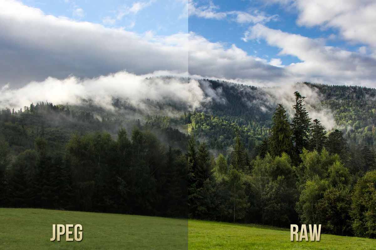 Экспериментируйте в режиме RAW