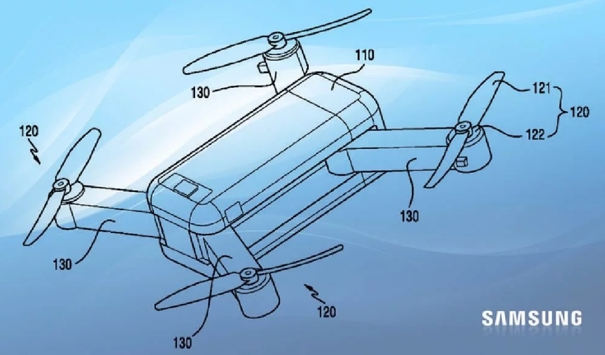 Дроном Samsung можно будет управлять при помощи любого электронного устройства