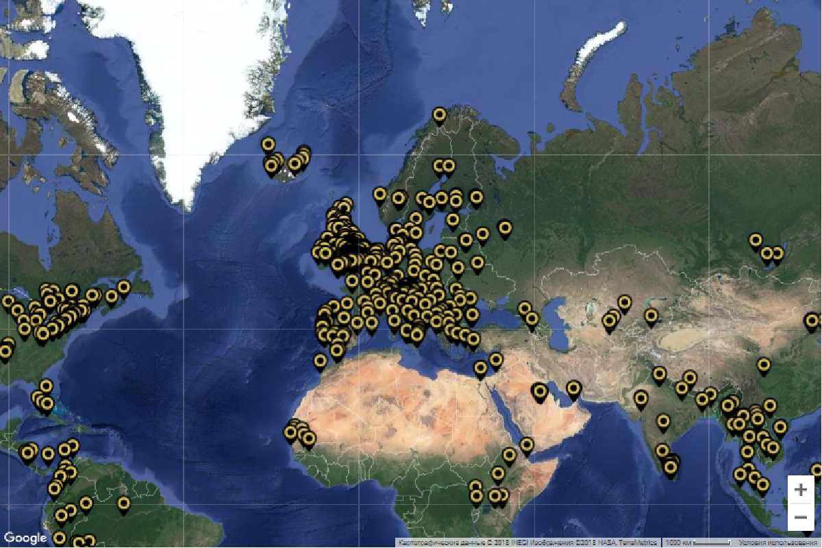 Дополнить карту может любой желающий