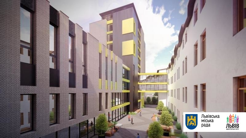 В комплексе будет 2 блока: IT Step Academy и IT Step University