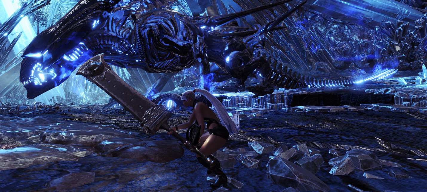 Вид спереди на Xeno’jiiva Вид спереди на Xeno’jiiva