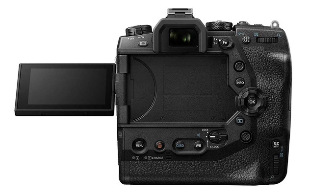 Для быстрого переключения зоны фокусировки в камере предусмотрен джойстик, расположенный на обеих рукоятках 