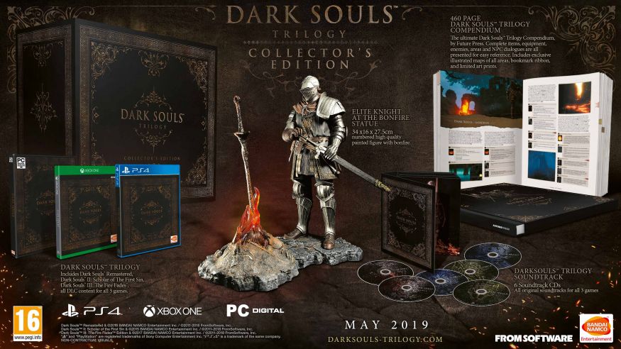 Все вещи из нового коллекционного издания для Dark Souls Все вещи из нового коллекционного издания для Dark Souls