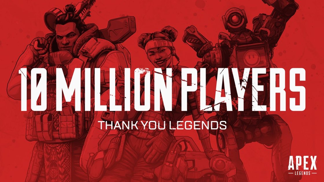К Apex Legends приобщилось более 10 миллионов игроков К Apex Legends приобщилось более 10 миллионов игроков