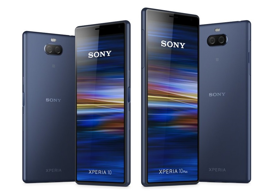 Новенькие смартфоны Xperia 10 и 10 Plus