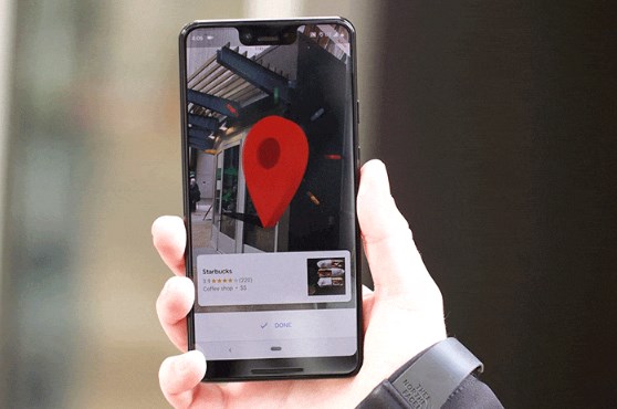 Google тестирует карты с дополненной реальностью