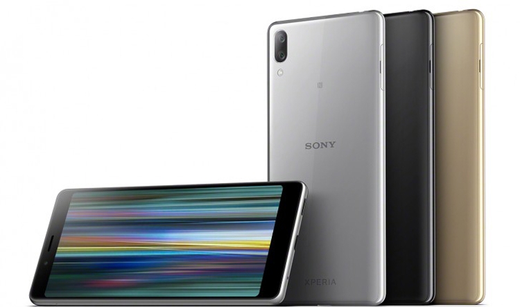 Минималистичный Sony Xperia L3