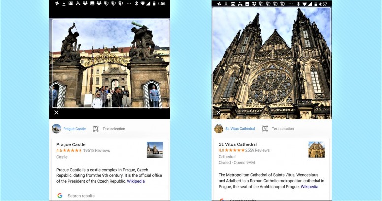Google Lens в действии
