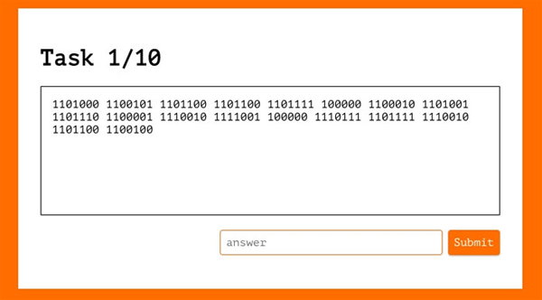 Первое задание викторины