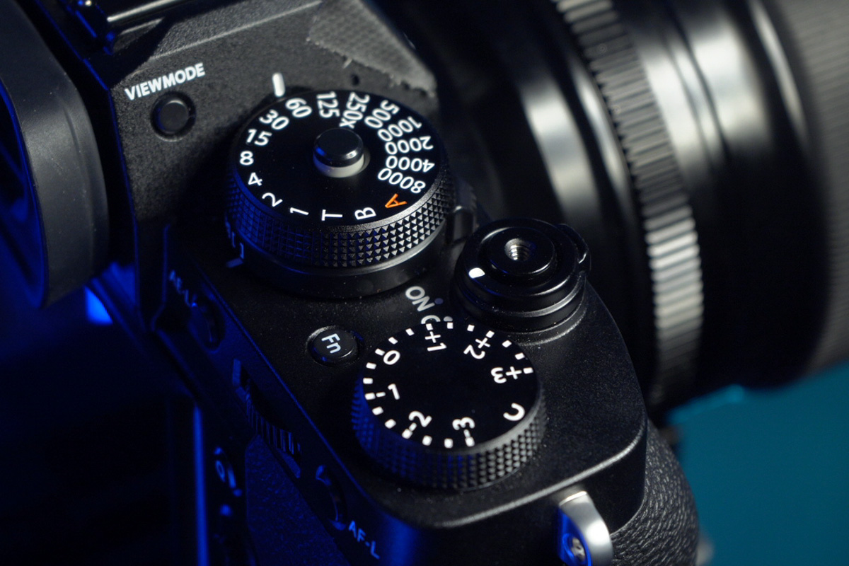 Верхняя панель Fujifilm X-T3