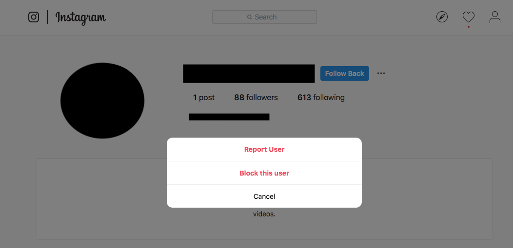 Подписчики не уведомляются о том, что вы их заблокировали