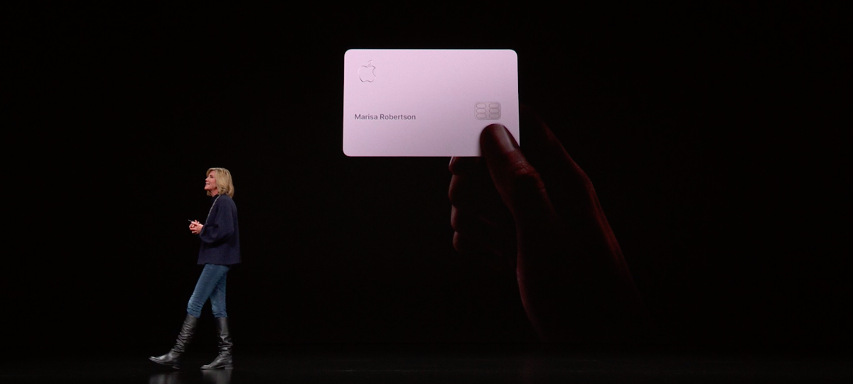 Apple Card - это титановая кредитная карта