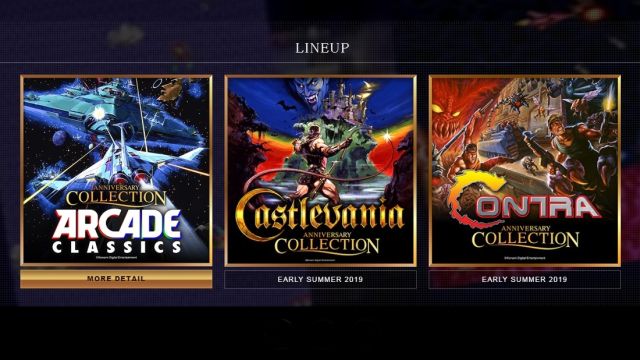 Konami издаст ретро-коллекцию своих классических игр