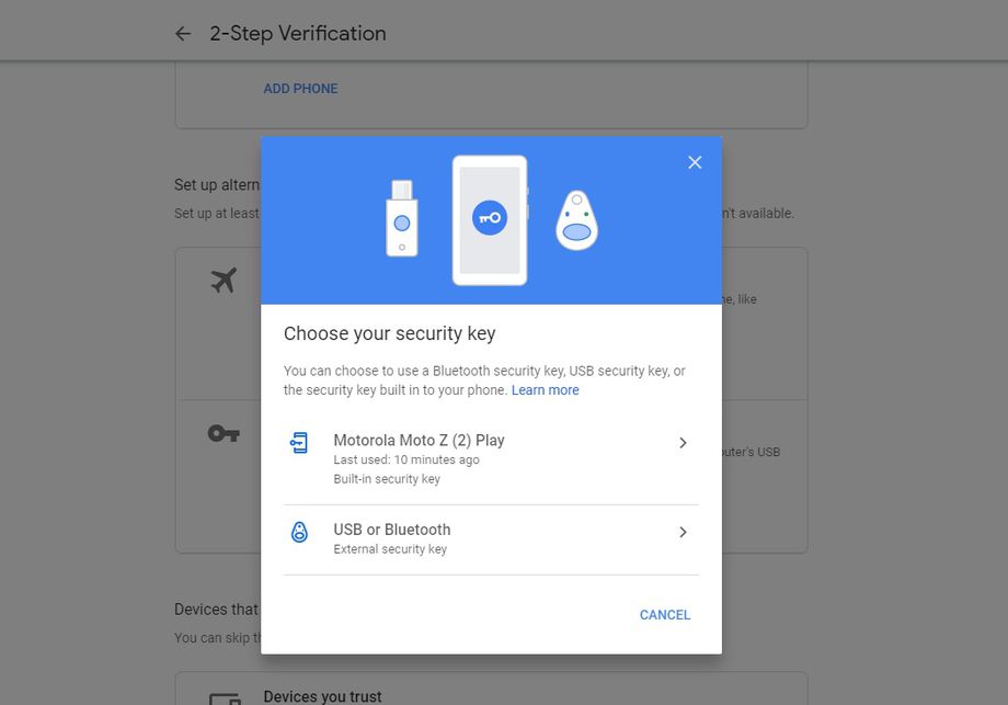 Security key