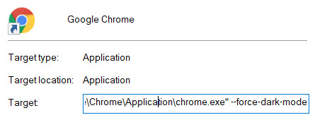 Переход в темный режим