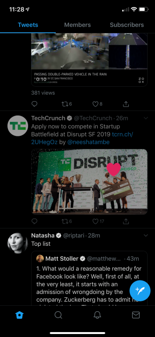 twttr не должен быть исключительно видением Дорси