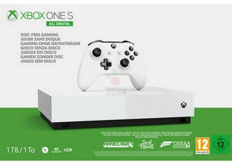 Xbox One S All-Digital