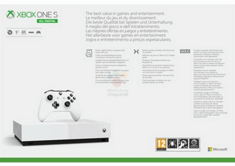 Xbox One S All-Digital