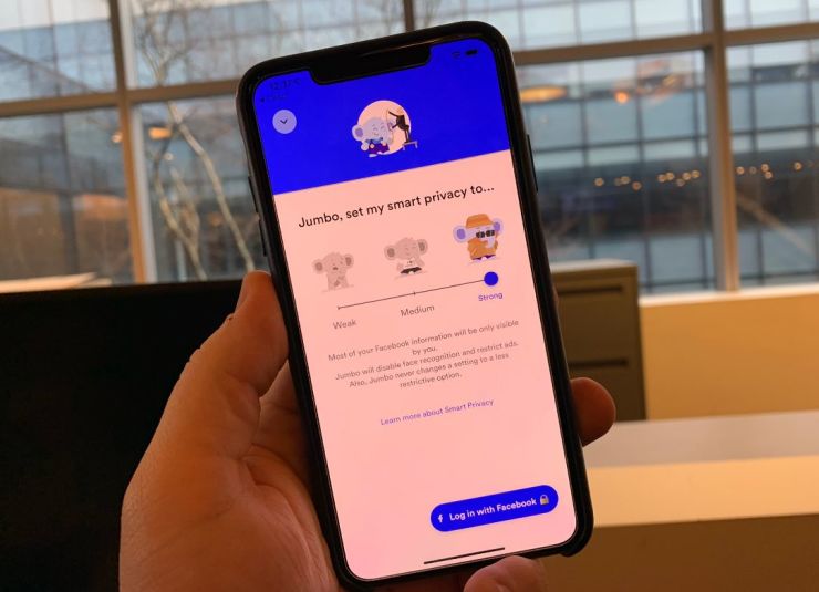 В приложении можно выбрать строгую настройку