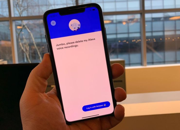 Просто войдите в свою учетную запись Amazon, и Jumbo все остальное сделает за вас