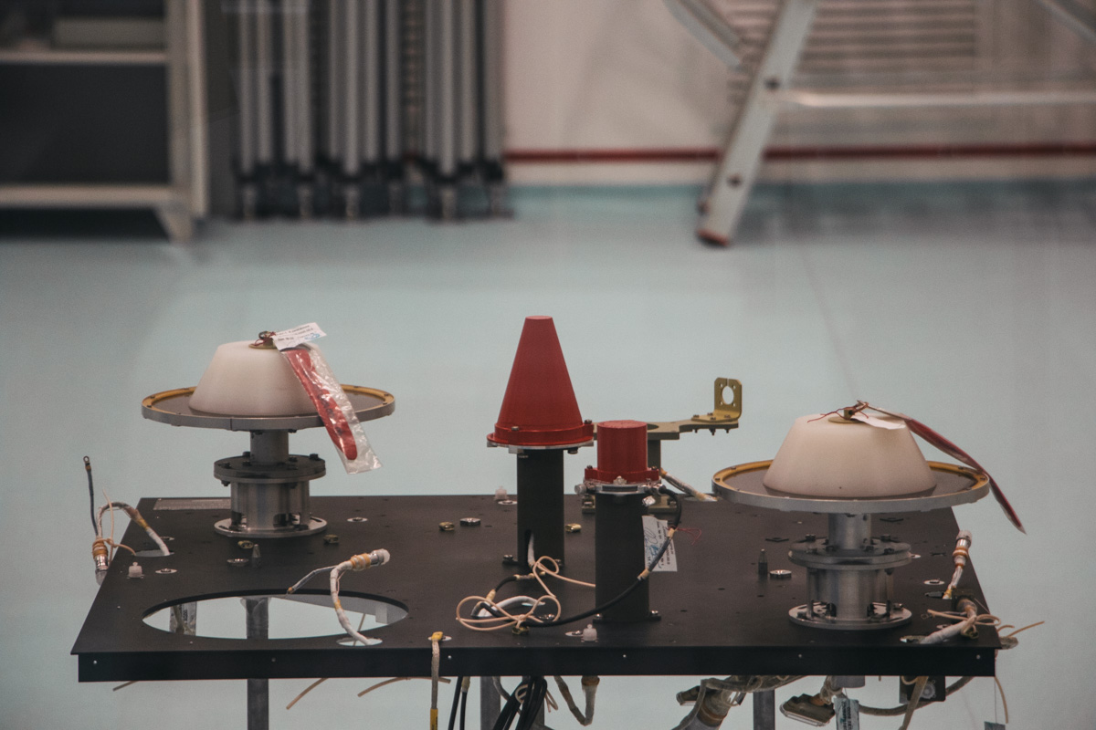 Сейчас в цехе создают 4 спутника