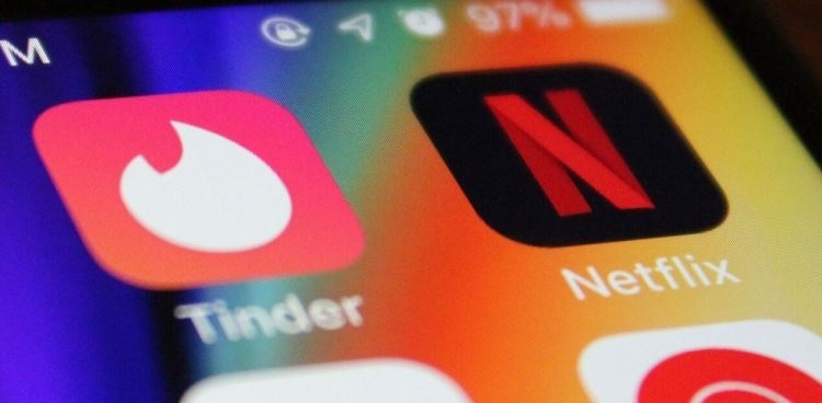 Tinder обогнал Netflix
