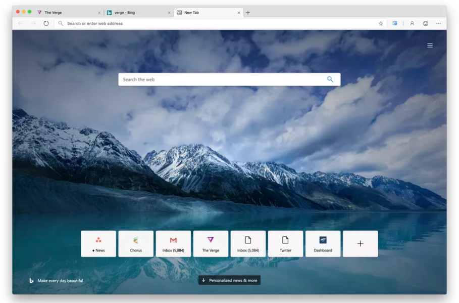 Браузер Microsoft Edge для macOS стал досрочно доступен для установки
